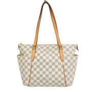 Louis Vuitton Vintage Pre-owned Canvas louis-vuitton-vskor White, Dam