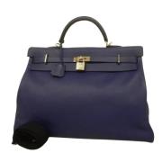 Hermès Vintage Pre-owned Laeder handvskor Purple, Dam