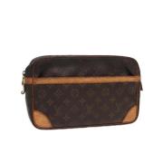 Louis Vuitton Vintage Pre-owned Canvas louis-vuitton-vskor Brown, Dam