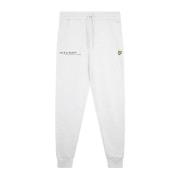 Lyle & Scott Print Skinny Sweatpant Gray, Herr