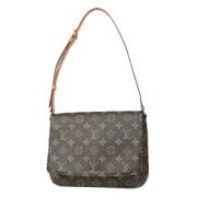 Louis Vuitton Vintage Pre-owned Canvas louis-vuitton-vskor Brown, Dam