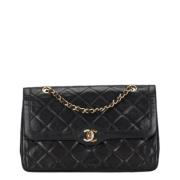 Chanel Vintage Pre-owned Laeder chanel-vskor Black, Dam