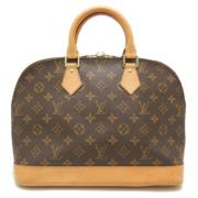 Louis Vuitton Vintage Pre-owned Canvas handvskor Brown, Dam