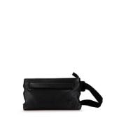 Gucci Vintage Pre-owned Laeder crossbodyvskor Black, Dam