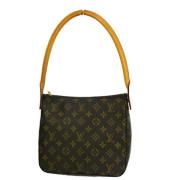 Louis Vuitton Vintage Pre-owned Canvas louis-vuitton-vskor Brown, Dam