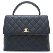 Chanel Vintage Pre-owned Laeder handvskor Black, Dam