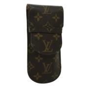 Louis Vuitton Vintage Pre-owned Canvas necessrer Brown, Dam