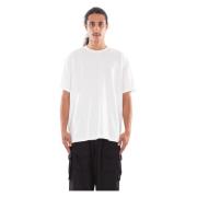 Y-3 Kritvit Bakre Grafisk T-shirt White, Herr