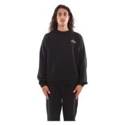 Lacoste Mysig Croc Fleece Sweatshirt Black, Herr