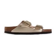 Birkenstock Guld Arizona Sandaler Yellow, Dam