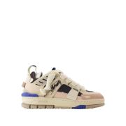 Axel Arigato Patchwork Sneakers - Multi - Rund Tå Beige, Dam