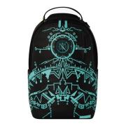 Sprayground Svart Futurist Navigator Ryggsäck Black, Herr