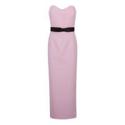 The New Arrivals Ilkyaz Ozel Rosa Polyester Klänningar Made in Turkiet...