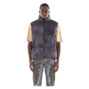 Diesel Faded Puffer Vest för kvinnor Black, Herr