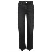 Frame Svarta Skinny Jeans Tillverkade i Turkiet Black, Dam