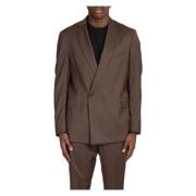 Costumein Single-Breast Blazer in 5650 Brown, Herr