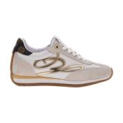 Guess Vita Textil Sportiga Sneakers Kvinnor White, Dam