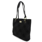 Chanel Vintage Pre-owned Laeder totevskor Black, Dam