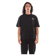 Lacoste Lös Croc Tee i 031 Black, Herr