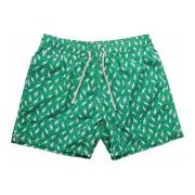 MC2 Saint Barth Tennis Kangaroo Swimshorts Green, Herr