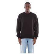 Diesel Megoval Sweatshirt i 9XX Black, Herr