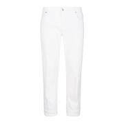 Eleventy Denim 5-Ficksbyxor i Dusty Blue White, Herr