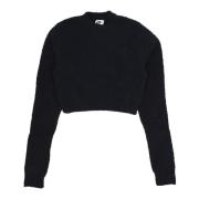 Nike Phoenix Boucle Långärmad Topp Svart Black, Dam