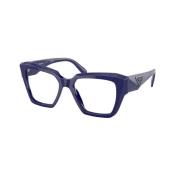 Prada Stiliga solglasögon för modeentusiaster Blue, Unisex