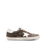 Golden Goose Brun Suede Star Sneakers Brown, Herr