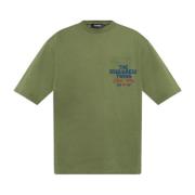 Dsquared2 T-shirt med ficka Green, Herr