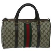 Gucci Vintage Pre-owned Laeder gucci-vskor Beige, Dam