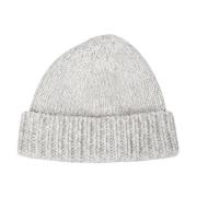 Eleventy Kashmir Stickad Mössa Hat Gray, Unisex