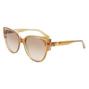 Karl Lagerfeld Brun Acetat Solglasögon Brown, Dam