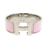 Hermès Vintage Pre-owned Metall armband Gray, Dam