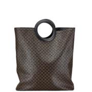 Celine Vintage Pre-owned Canvas totevskor Black, Dam