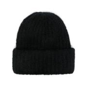 Sunflower Varm Stickad Beanie Mössa Black, Herr