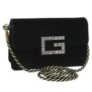 Gucci Vintage Pre-owned Canvas gucci-vskor Black, Dam