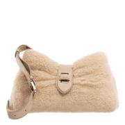 Max Mara Teddy Kuddfodral Beige, Dam