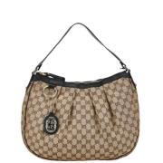 Gucci Vintage Pre-owned Canvas gucci-vskor Beige, Dam