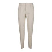 Eleventy Bomulls Chinos Byxor Beige, Herr