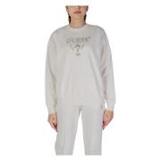 Guess Vår/Sommar Oöverdragen Sweatshirt Beige, Dam