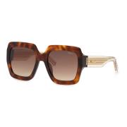 Chopard Brun Acetat Solglasögon Graduerad Anti-Reflekterande Brown, Da...