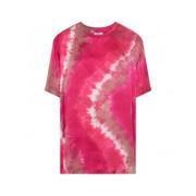 One Teaspoon Satin Solar Flare Tee Multicolor, Dam