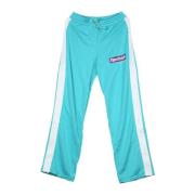 Reebok Cl R Snap Tp Womens Tracksuit Pants Solid Teal Blue, Dam