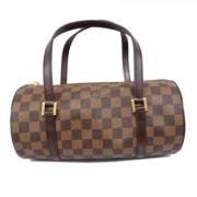 Louis Vuitton Vintage Pre-owned Tyg handvskor Brown, Dam