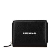 Balenciaga Vintage Pre-owned Laeder plnbcker Black, Dam