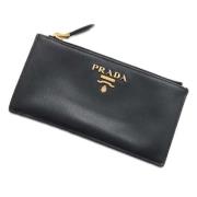 Prada Vintage Pre-owned Laeder plnbcker Black, Dam