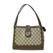 Gucci Vintage Pre-owned Canvas gucci-vskor Brown, Dam