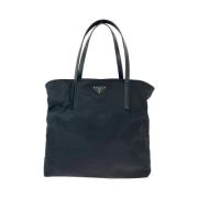 Prada Vintage Pre-owned Canvas prada-vskor Black, Dam