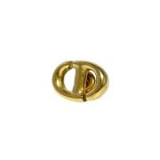 Dior Vintage Pre-owned Metall dior-smycken Yellow, Dam